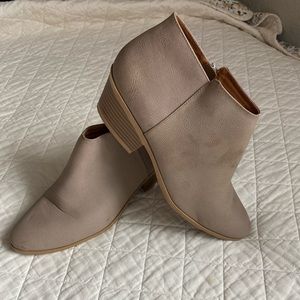 Ankle heel booties